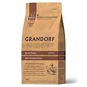 Grandorf Duck&Turkey корм для взрослых собак средних и крупных пород