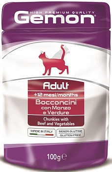 Gemon Cat Adult пауч для кошек