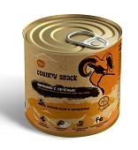 Country snack консервы для щенков и собак всех пород