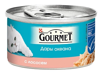 Gourmet Дары Океана консервы для кошек (кусочки в соусе)