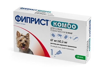 Фиприст Комбо для собак (2-10 кг)