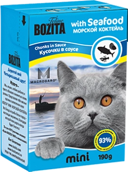 Bozita Mini консервы для кошек (кусочки в соусе)