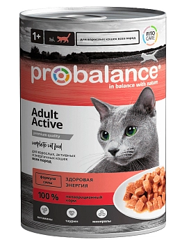 ProBalance Adult Active консервы для кошек