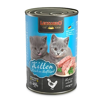 Leonardo Kitten консервы для котят