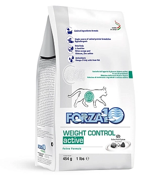 Forza10 Weight Control Active сухой корм для взрослых кошек с лишним весом