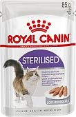 Royal Canin Sterilised пауч для кастрированных котов и стерилизованных кошек (паштет)