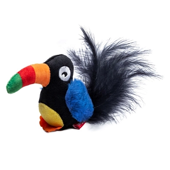 GiGwi игрушка "Тукан" со звуковым чипом для кошек