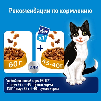 Felix Мясное объедение корм для кошек