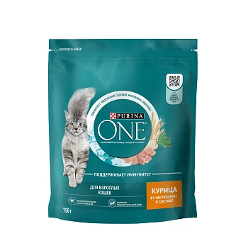 Purina One корм для взрослых кошек