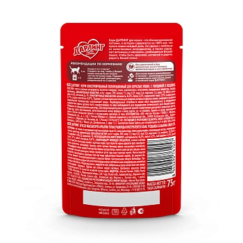 Дарлинг пауч для кошек (кусочки в подливе)