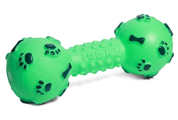 Triol 140 игрушка "Гантель с лапками" для собак