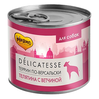 Мнямс "Террин по-Версальски" консервы для собак (паштет)