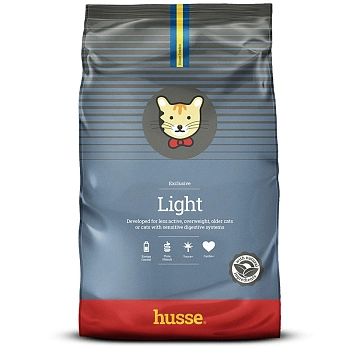 Husse Exclusive Light корм для малоактивных кошек