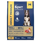Brit Premium Dog Adult Medium для взрослых собак средних пород