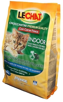 Lechat Cat Indoor корм для домашних кошек