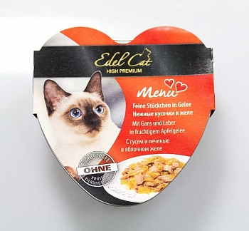 Edel Cat консервы для кошек (кусочки в желе)