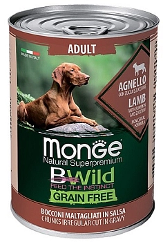 Monge Bwild Dog Grainfree Adult консервы для собак всех пород