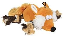 Trixie игрушка для собак мягкая Лиса с пищалкой