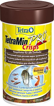 TetraMin Pro Crisps (чипсы) для любых видов тропических рыб