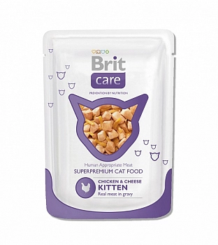 Brit Care Kitten пауч для котят (кусочки в соусе)