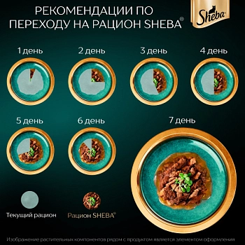 Sheba Ломтики в соусе пауч для кошек