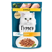 Гурмэ Перл пауч для кошек (кусочки в соусе)
