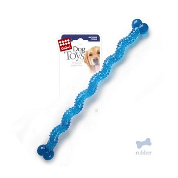 GiGwi игрушка для собак длинная резиновая косточка