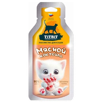TiTBiT Мясной коктейль лакомство для кошек