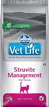 Vet Life Cat Management Struvite корм для кошек при МКБ