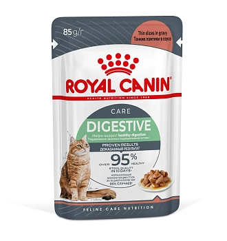Royal Canin Digest Sensitive пауч для кошек с чувствительным пищеварением (кусочки в соусе)