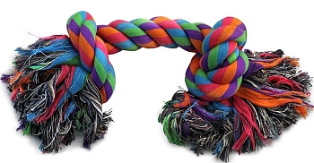 Triol игрушка "Веревка, 2 узла" для собак