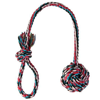 Trixie Denta Fun игрушка для собак верёвка с узлом