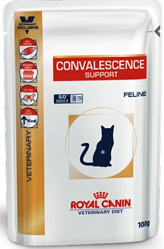 Royal Canin Convalescence Support пауч для кошек в период выздоровления (кусочки в желе)