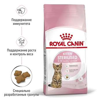 Royal Canin Kitten Sterilised для стерилизованных котят