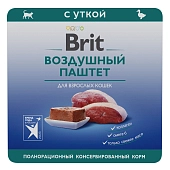 Brit Premium воздушный паштет для взрослых кошек