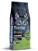 Monge Bwild Dog Low Grain низкозерновой корм из мяса дикого кабана для взрослых собак всех пород