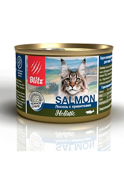 Blitz консервы для взрослых кошек (суфле)