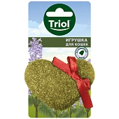 Triol игрушка "Сердечко" из прессованной кошачьей мяты для кошек