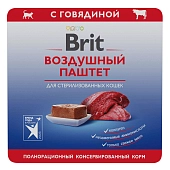 Brit Premium воздушный паштет для стерилизованных кошек