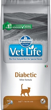 Vet Life Cat Diabetic корм для кошек при диабете