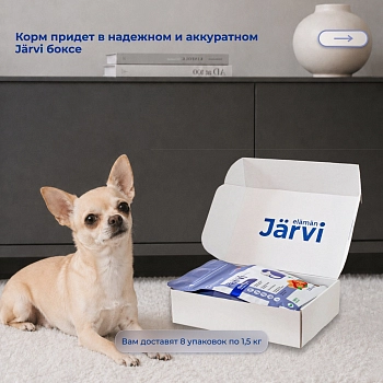 Jarvi сухой полнорационный корм для взрослых собак мелких пород