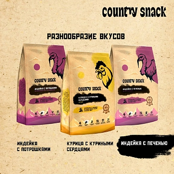 Country snack корм сухой для котят