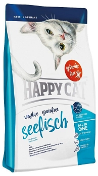 Happy Cat Sensitive Морская рыба для взрослых кошек с чувствительным пищеварением
