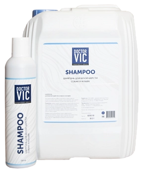 Doctor VIC шампунь для белой шерсти кошек и собак