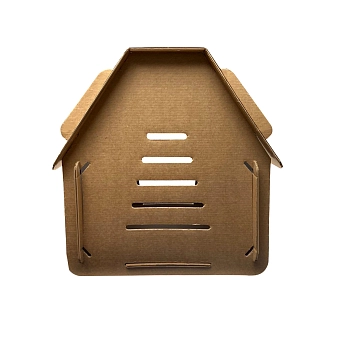 Dono Della картонный домик для кошек и собак