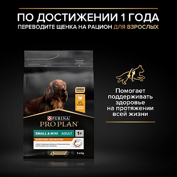 Pro Plan Small & Mini Puppy корм для щенков мелких и карликовых пород