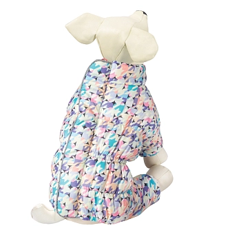 Комбинезон зимний с молнией на спине «Радуга» XS