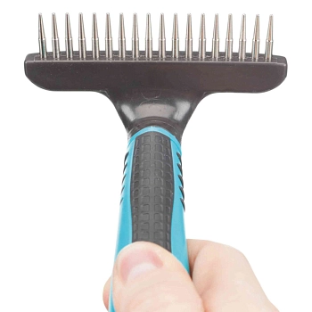 Trixie Metal Groomer расческа-грабли с длинными зубьями