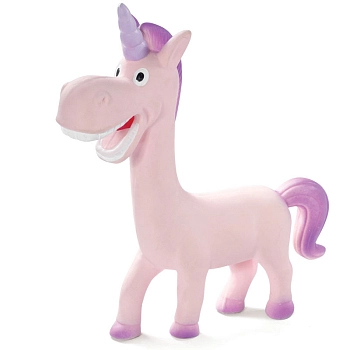 Triol игрушка из латекса "Веселый единорог" для собак