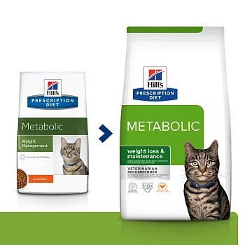 Hill's Prescription Diet Metabolic Weight Management корм для кошек диета для поддержания веса
